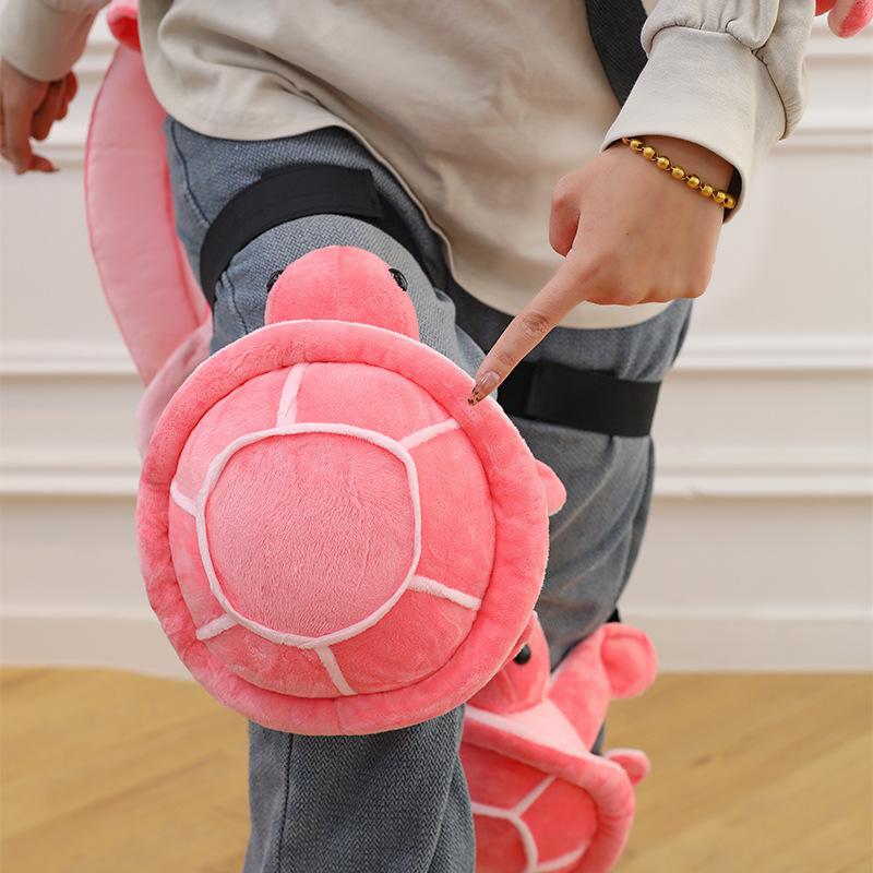 

Turtle Knee Pads, Ski Anti-drop Plush Toys, Ice Skating Butt Cushions, Protective Gear, Super Cute Birthday Gift knee pad 23cm【0.11kg】