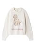 Poodle Jacquard Pullover PWNT255084OWHTF