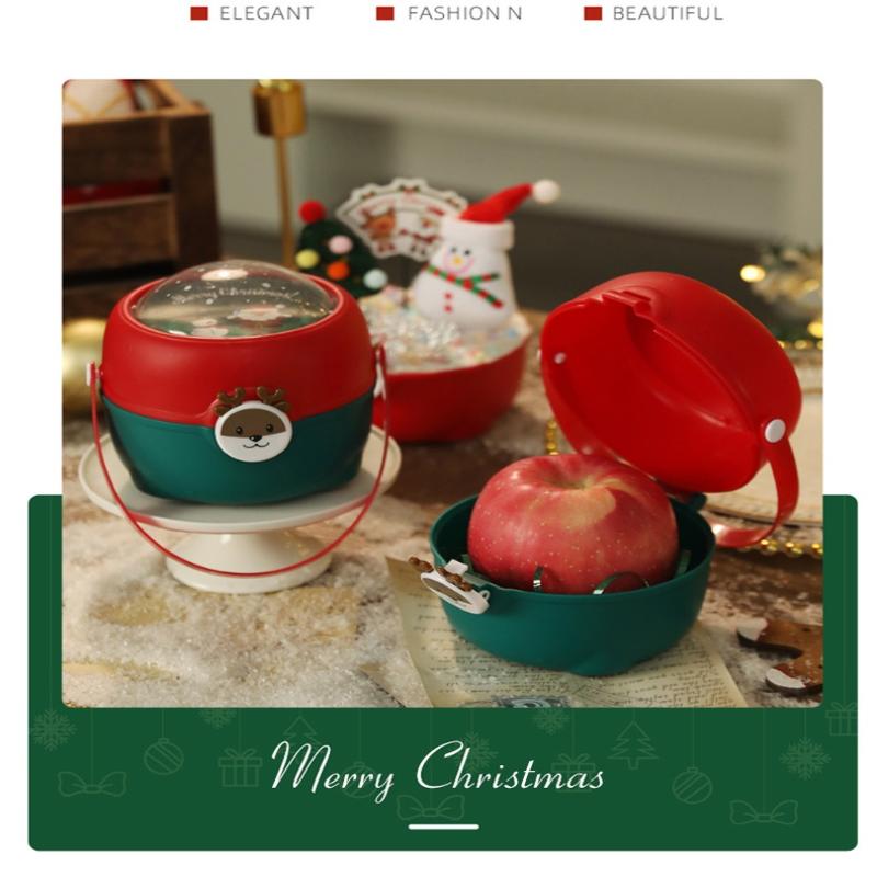 Kreativ juleepleeske Juleaften Eple Håndveske Elg Fredsfrukteske Julegaver