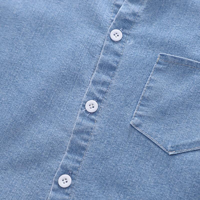 Höst Boutique Barnkläder Baby Pojkkläder Stickad Ärmlös Väst + Denimskjortor + Byxor 3 st Pojkoutfitset