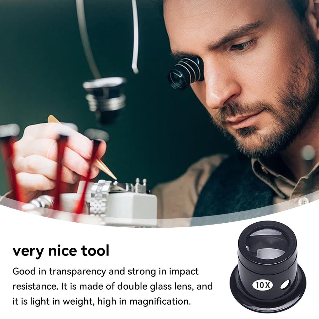 Watch Repair Magnifier Repairing Magnification Loupe Modification Glasses Magnifying Maintenance Tool for Home