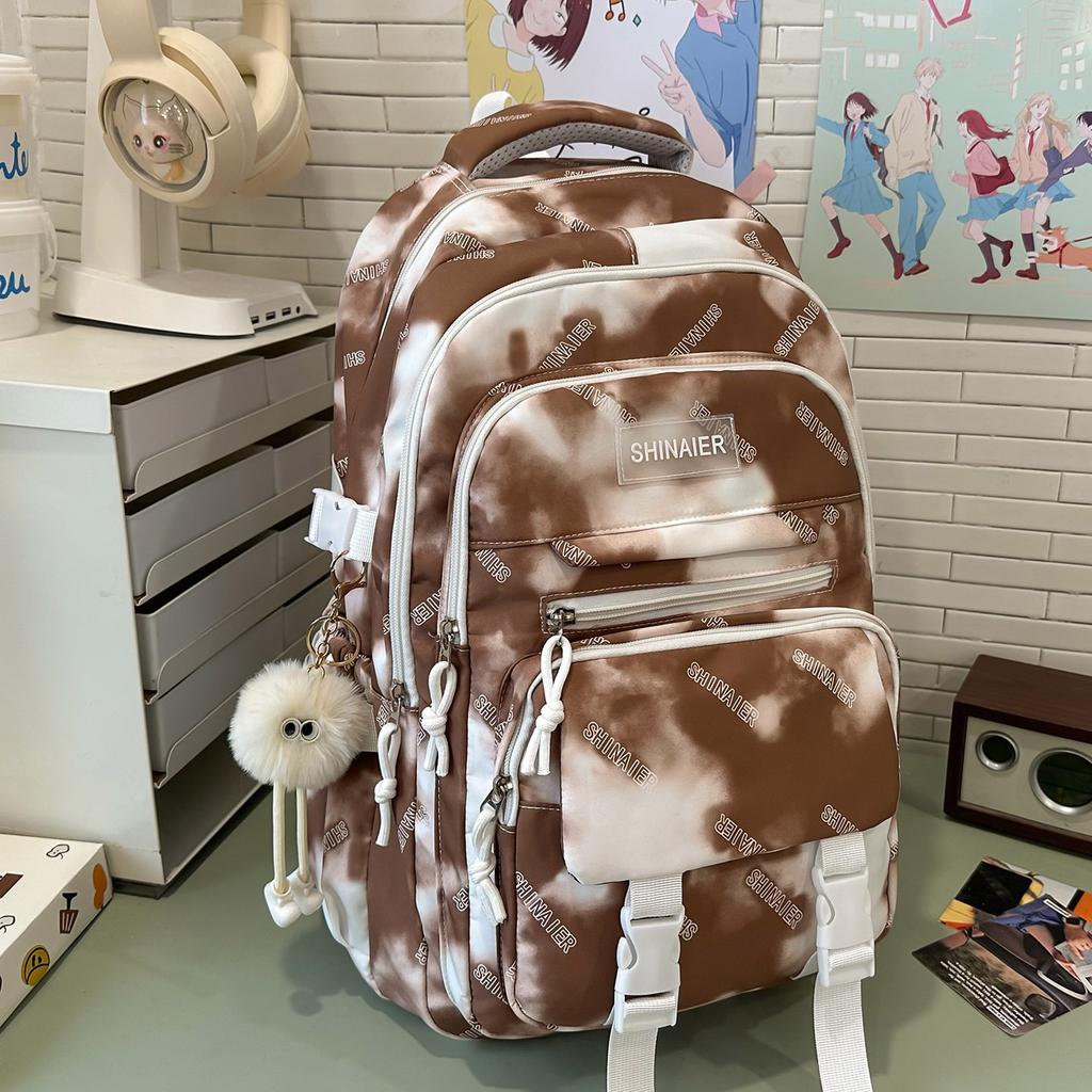 Children's Schoolbag, Primary School Students, Girls, Junior High School High Value Large Capacity School Backpack