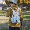 Schoolbag1011 Spring New Go Out Small Backpack Trend Splicing High Value Backpack Outdoor Sports Mountaineering Bag