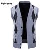 Hengyuanxiang Men's Thickened Knit Vest