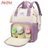 Nappy Backpack Bag Mummy Large Capacity Bag Mom Baby Multi-Function Waterproof Outdoor Travel Diaper Bags for Baby Care