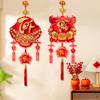 Vietnamese Spring Festival Hanging Ornament Chinese New Year  Home Decoraiton Year Of The Horse Wall Hanging Pendants
