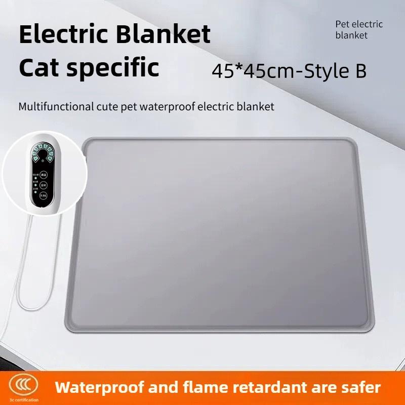 Anti Leakage Pet Cat Heating Pad Constant Temperature Cat Bed Electric Warming Mat Small Pet Specific Heating Electric Blanket