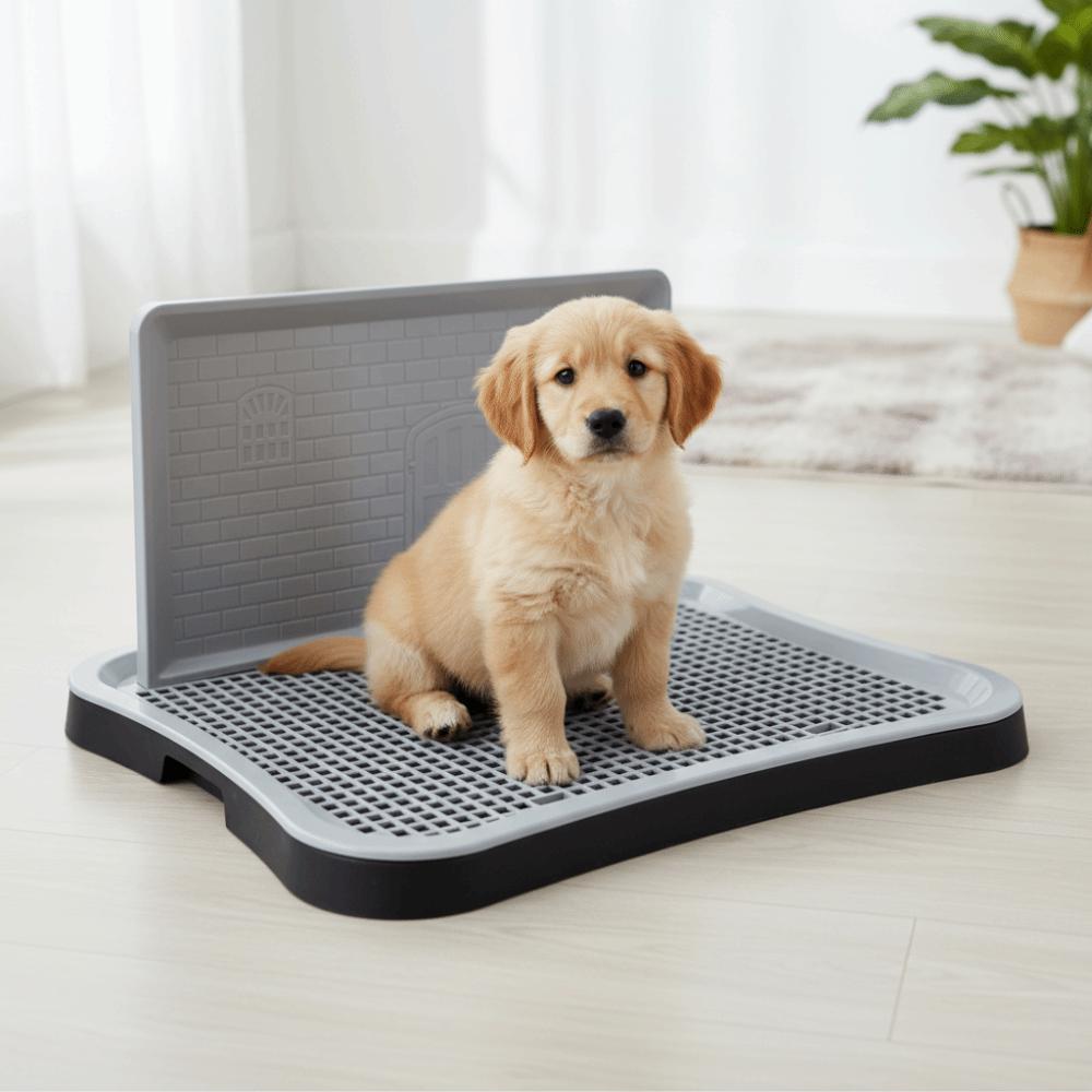 Splash-Proof Dog Training Toilet Detachable Dog Potty Tray Puppy Training Potty  Potty Training