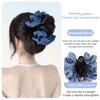 Chignon Synthétique avec Pince Crabe et Élastique à Cheveux Perruque Naturelle Pince à Cheveux Chignon Fluffy Brun Noir Accessoires Cheveux
