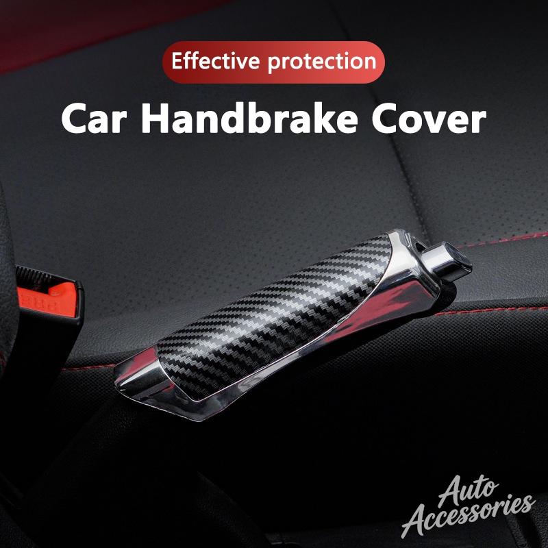 DJSA5 Car Hand Brake Cover Anti-Slip Carbon Fiber Protection Accessory For BMW M Sport M2 M3 M4 M5 M6 E46 E90 E60 F10 F30 E39 E36 F20