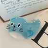 Korean Style Headwear Sea Lion Hair Claw Acetic Acid Geometry Shark Clip  Travel