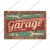 Vintage Route  Metal Sign Retro Garage Wall Art Decor xcm