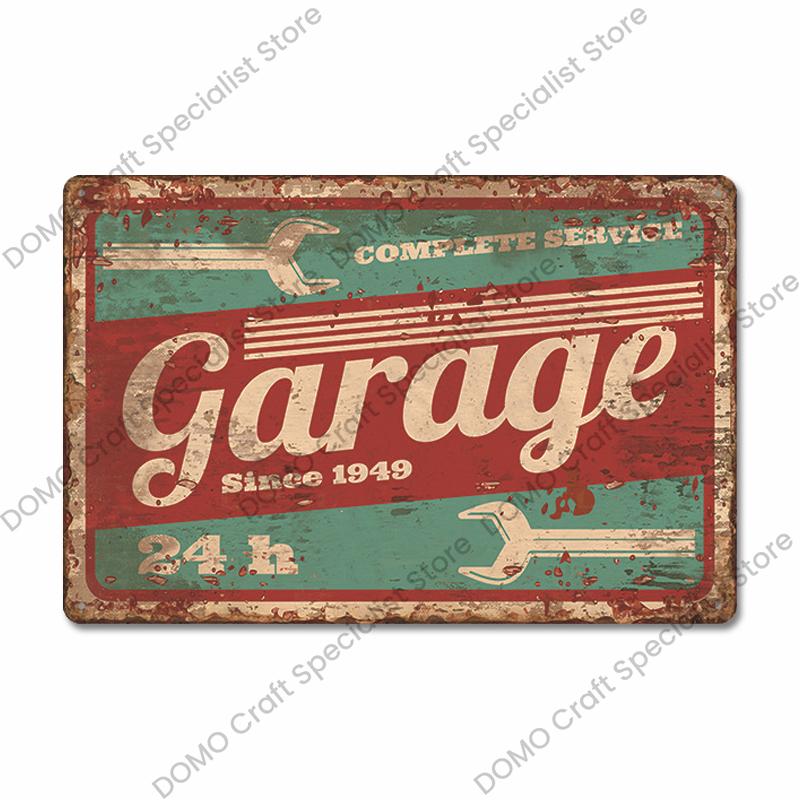 Vintage Route  Metal Sign Retro Garage Wall Art Decor xcm