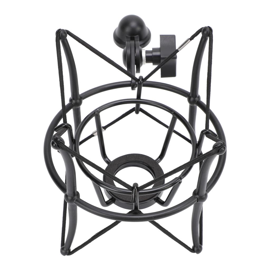 Microphone Shock Mount Zinc Alloy Anti Vibration Studio Mic Shockmount Stand Secure Support for Recording Station Studio