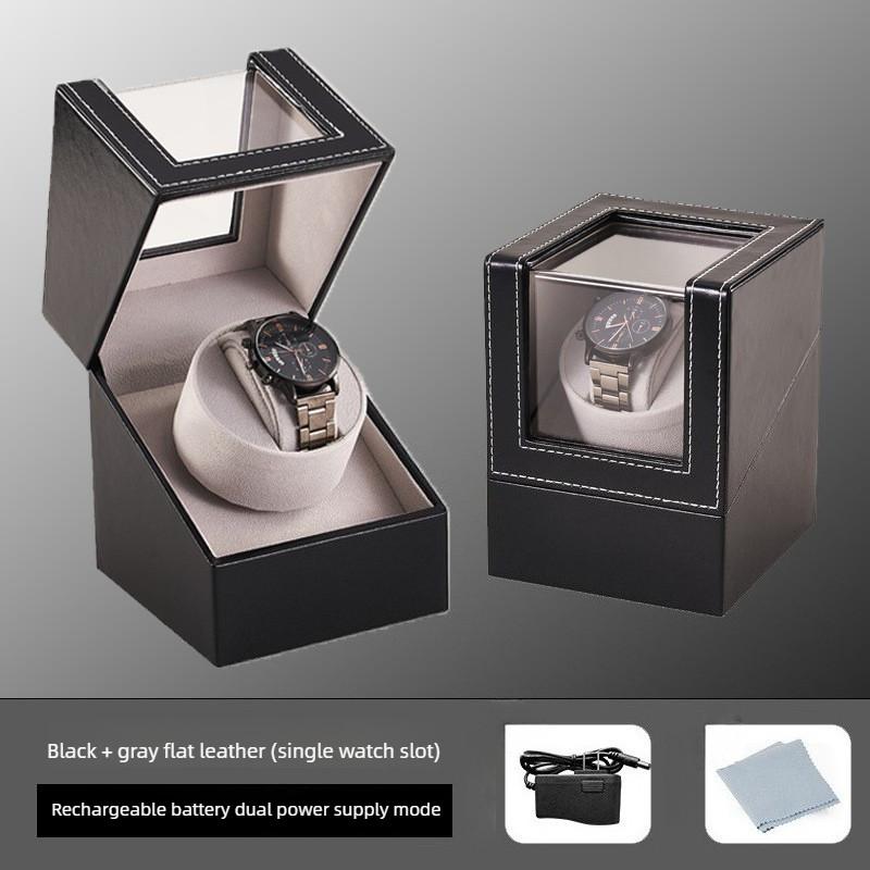 Five Gear Adjustment Watch Storage Box Mechanical Watch  Automatic Winding Watch Box Single Head Electric Watch Winder