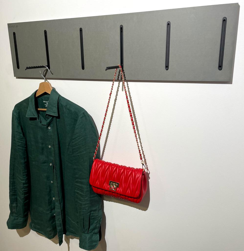 Gray Clothes Hanger 25x100cm for jackets