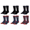 Set of 6 Pairs of Town AD Dress Socks