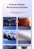 Titanium Silver Car Sunshade: Windshield Protection & Heat Insulation Umbrella