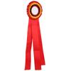 Second Place Rosette Ribbon Badge Exquisite Small   Medal Award