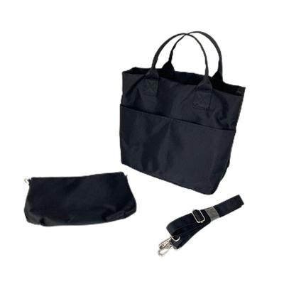 NTOTE+POUCH SHOULDER BAG 48-0978BLACK