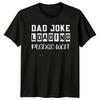 Dad Joke Loading Please Wait Funny Fathers Day T-Shirt -a