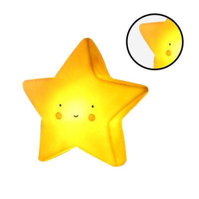 Cartoon LED Night Light Bedside Nightlight Kids Bedroom Small Lamp Baby Luminous Toy Moon