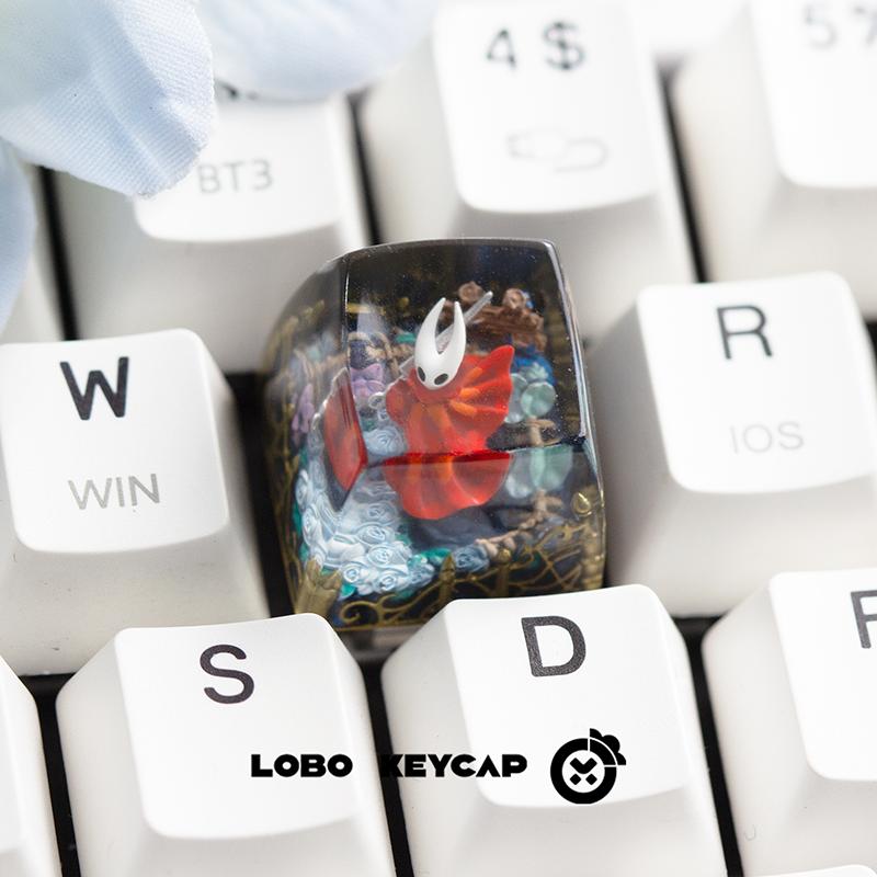 Hollow Knight Hornet Game Animation Peripherals Personality Creativity Resin Keycap Mechanical Keyboard Cute Keycap Exquisite Present