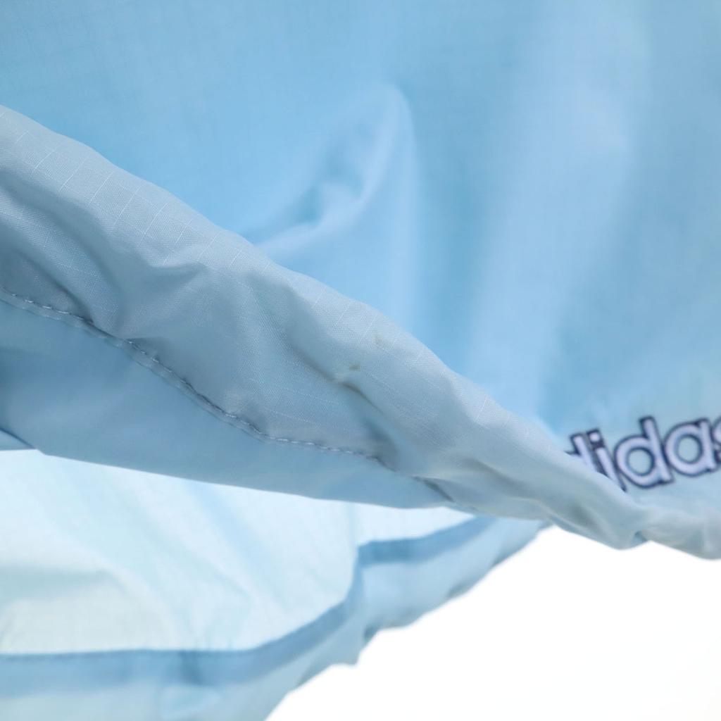 adidas 80s Silver Tag Vintage Half zip Windbreaker L-O Descente pullover Men's Used