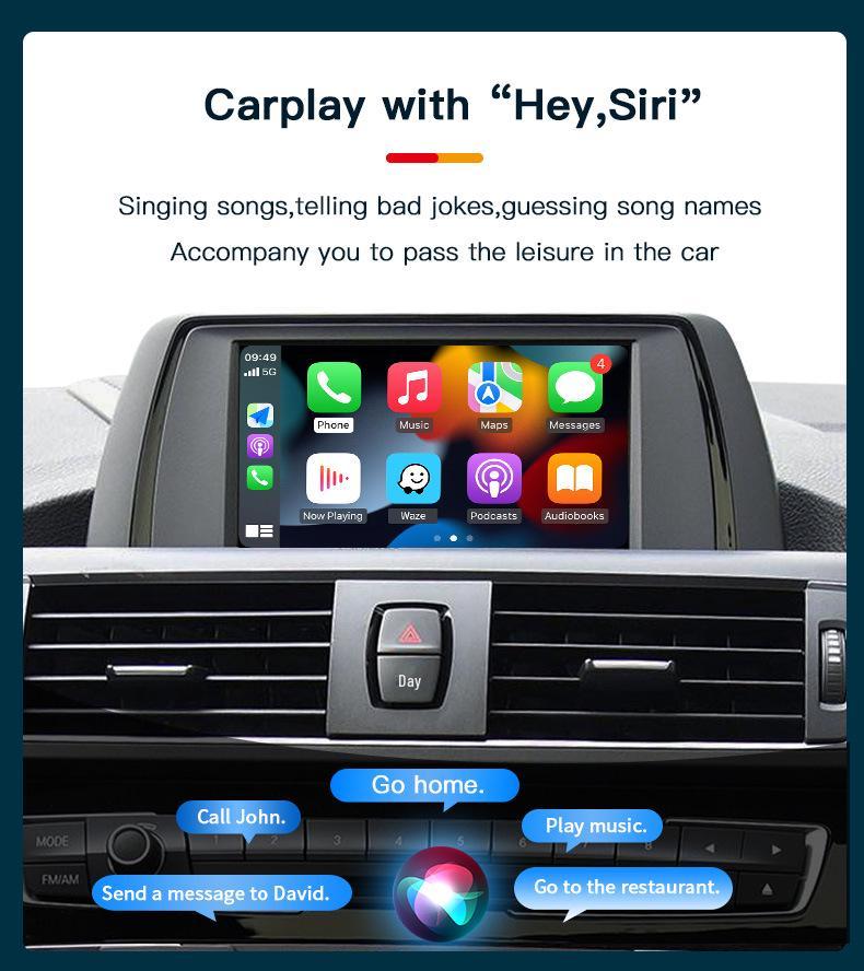 BMW Wireless CarPlay Decoder with Huawei Hicar and Reverse Camera Support