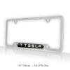 CQEPN1 Tesla US license plate holder front and rear license plate holder comes with screw set for easy installation of car accessories