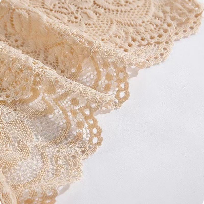 1 Pc/ Lot ! Lace Panties Underwear for Women Sexy Lingerie Transparent Hollow Out Briefs Solid Color Ladies Underpants S-XXL