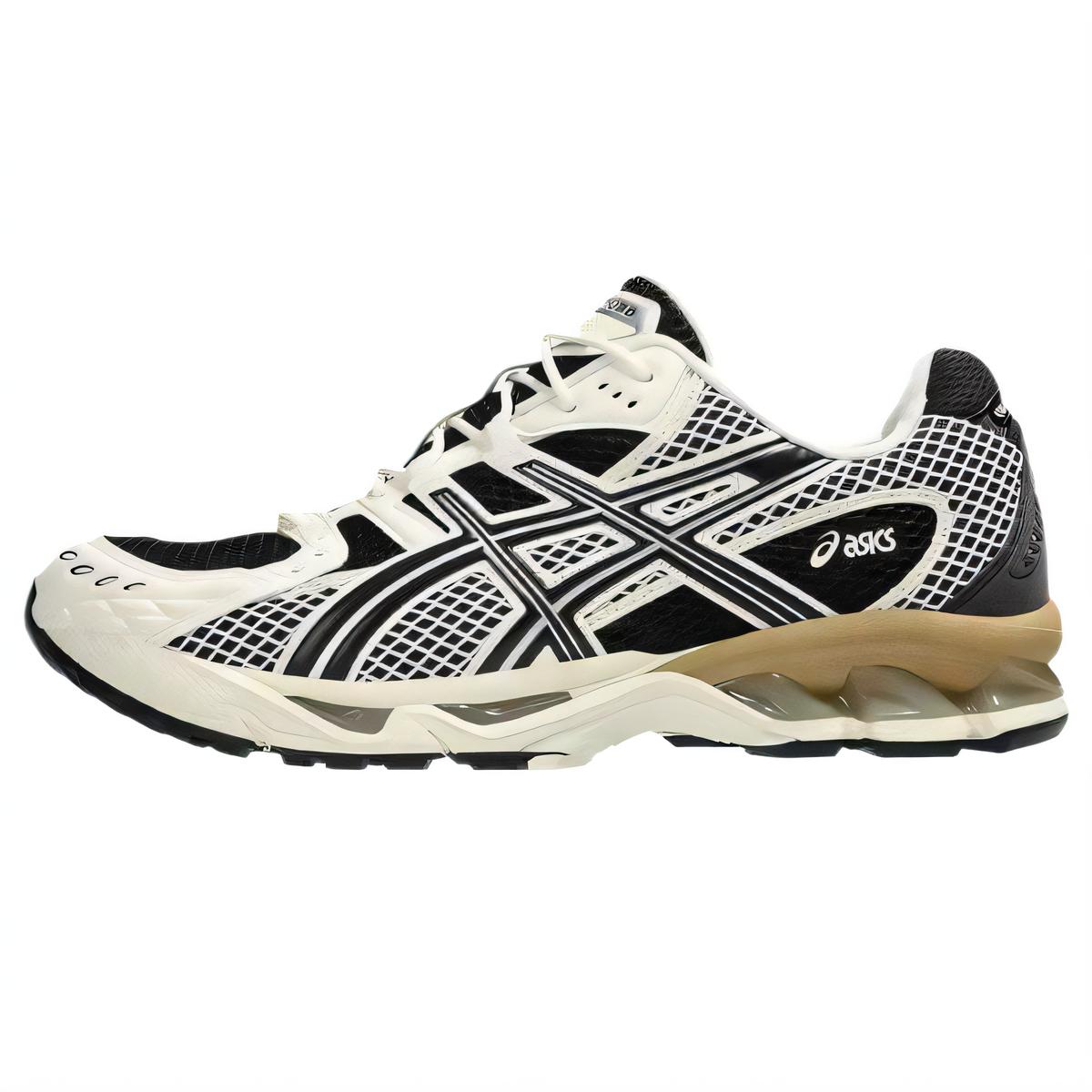 

ASICS GEL Nimbus 10.1 Low top Running Shoes Unisex Black Cream White 1203A877-001 37.5