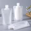 5Pcs Travel Sub-Bottling Set Packing Bags Transparent Leakproof No Odor Disposable Shampoo Body Wash Face Cream Lotion Storage Bag