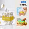 500ml/800ml Ice Cube Bottle Portable Silicone Freezer Ice Trays zero-contact pressure ice cube mold Whiskey Ice Cube Maker