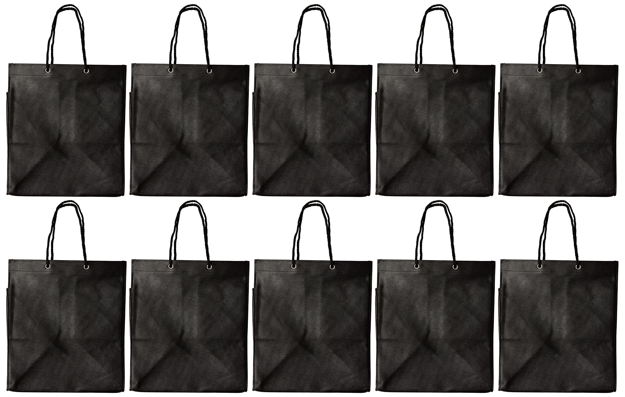 

TRUSCO Nonwoven 315 x 355 x 275mm Bags, Black, (10-Pack) TNFB-10-X чёрный