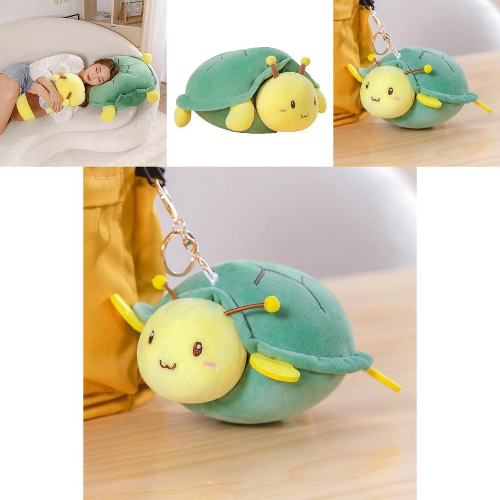 Süßes tragbares Schildkrötenpanzer-Stofftier für kreatives Spielen und Abenteuer