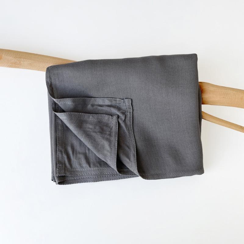 Summer cotton and linen scarf solid color simple sunscreen shawl women's high-end silk scarf yarn headscarf