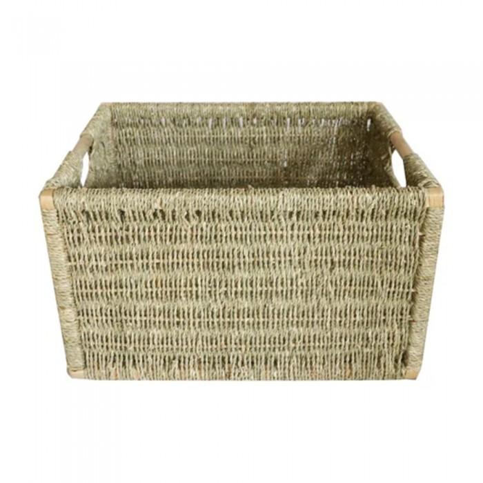 Porta legna rettangolare Hearth and Home nero