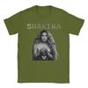 T-shirt Harajuku Estiva Shakira Fulmine Collage T-shirt Trendy Cool T-shirt in Cotone per Coppia YK Classici Top a Maniche Corte