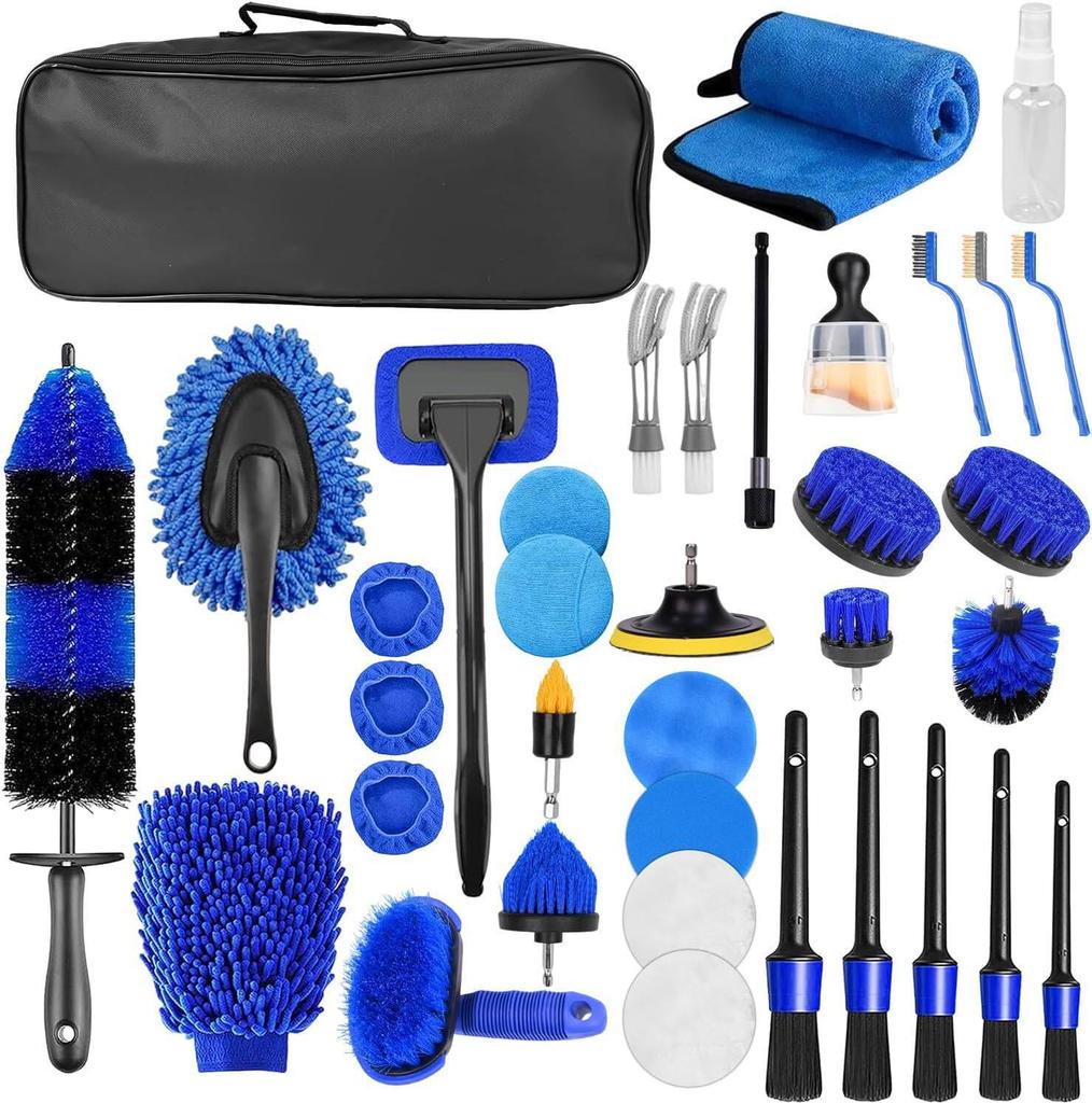 Grenzüberschreitendes heiß verkaufendes Auto Polier- & Reinigungsbohrbürsten-Set