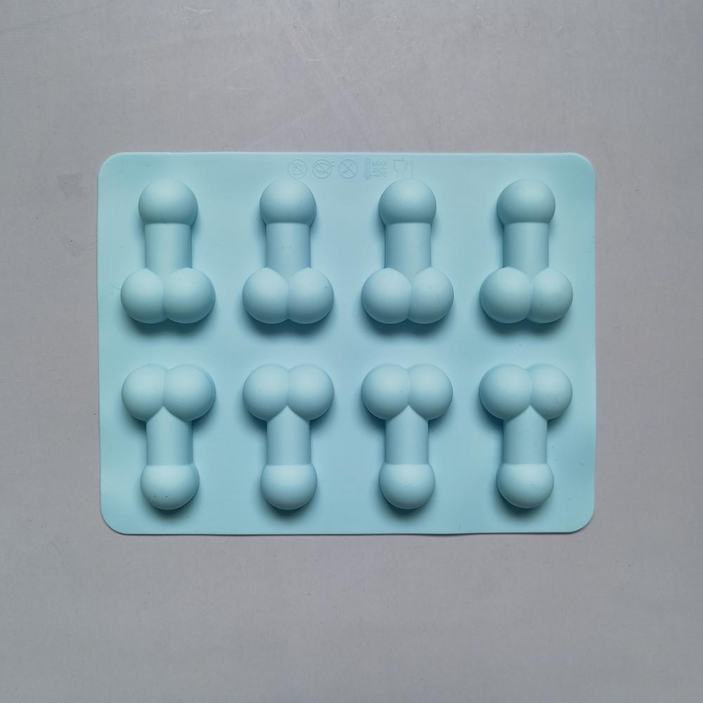 Cake Mold Dick Ice Cube Tray Silicone Mold Soap Candle Moulds Sugar Craft Tools Chocolate Mould Mini Ice Cream Forms