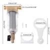 6 Points Front Purifier Copper Water Filter Home Dust Stainless Mesh Faucet