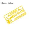 15x7cm Gas oder Arsch Autoaufkleber Fenster Windschutzscheibe Kreativ Free Ride Vinylaufkleber für LKW Motorrad Transporter Pickups Kraftstofftank Aufkleber