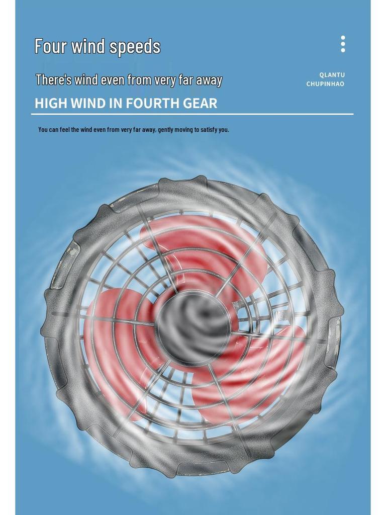 Men's and Women's Summer Cooling Workwear: Rechargeable, Fan-Integrated, Waterproof, UV-Resistant, Heatstroke-Prevention Clothing.