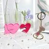 DIY Love for Brother Combination Mold Mirror Silicone Mold Keychain Pendant Jewelry Crafting Mould for Valentine's Day G