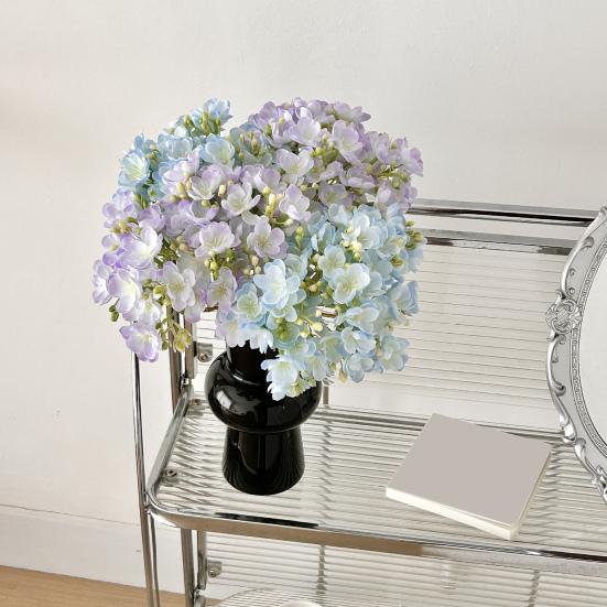 4Pcs Faux Jasmine Picks Realistic Artificial Flowers Bunch Long-lasting Fake Jasmine Branches for Home