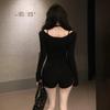 Hollow Sleeve Halter Neck Jumpsuit: Unique Spring Style for Women