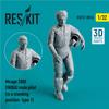 Reskit Indian Mirage 2000 Male Pilot Standing Type 1 3D Printer Kit 1/32 RSKF32-0016