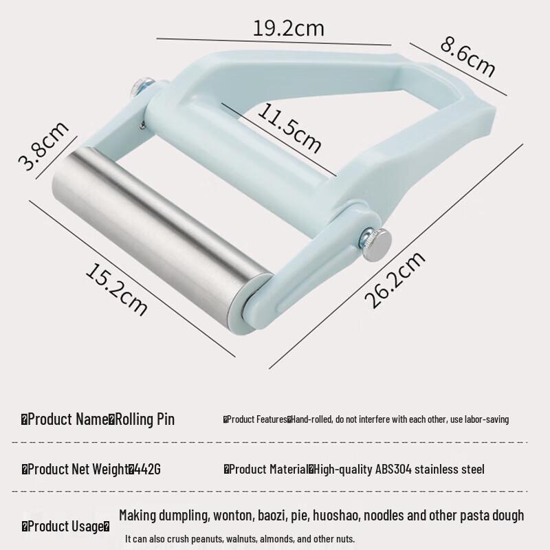 

Нинчжао Складной ролик для теста из нержавеющей стали 304