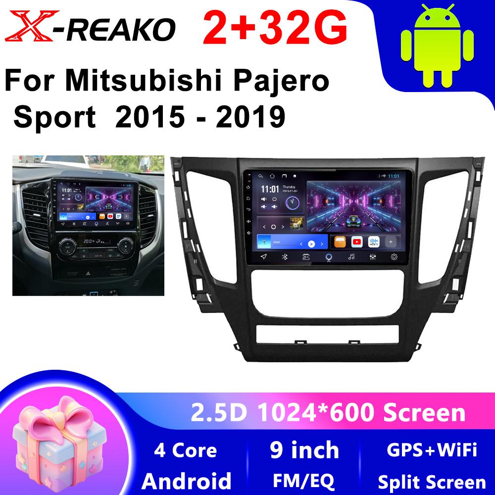 

Android 13 Car Radio For Mitsubishi Pajero Sport 3 2016 - 2018 Multimedia Video Player Wireless Auto Carrplay 360 Camera QLED BT 4 core 2GB+32GB CP